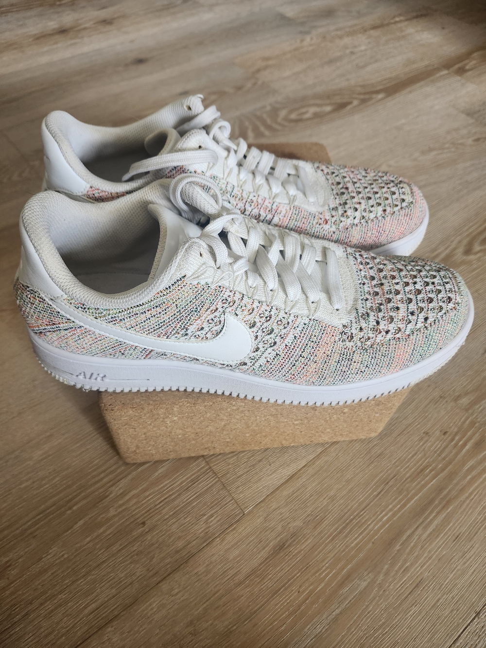 Nike Women’s Air Force 1 Flyknit Low - Multi/White